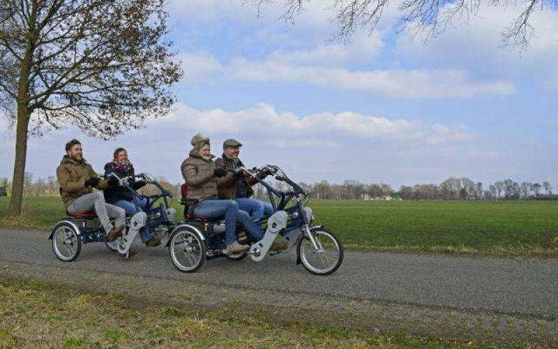 <p>Instellingen waar een begeleider met meerdere cli&euml;nten of bewoners wil fietsen.</p>
