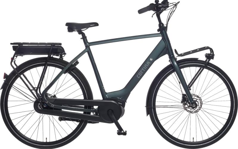 <p>Stijl de Cortina E-Common helemaal naar eigen smaak. Zo past jouw fiets bij elke situatie in jouw drukke leven. Met de Cortina E-Common ben je zeker van een betrouwbare &eacute;n mooie e-bike!</p>

<ul>
	<li>Actieradius 30 - 145 km</li>
	<li>Bosch middenmotor</li>
	<li>Ketting &amp; beltdrive</li>
	<li>7 - 8 versnellingen</li>
</ul>
