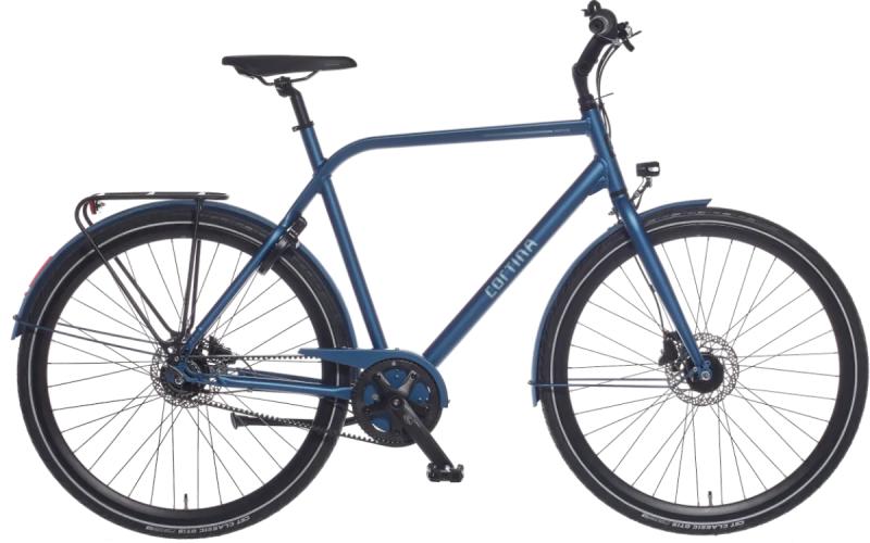 <p>H&eacute; jij! Op zoek naar een next-level stadsfiets? De Cortina Mozzo zit op een ander niveau met 7 versnellingen, een Gates beltdrive en hydraulische schrijfremmen van Shimano.</p>

<ul>
	<li>Beltdrive</li>
	<li>7 - 9 versnellingen</li>
</ul>
